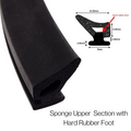 Sponge Extrusion Rubber Seal – Closed Cell Weatherproof Seal (Non-Adhesive)