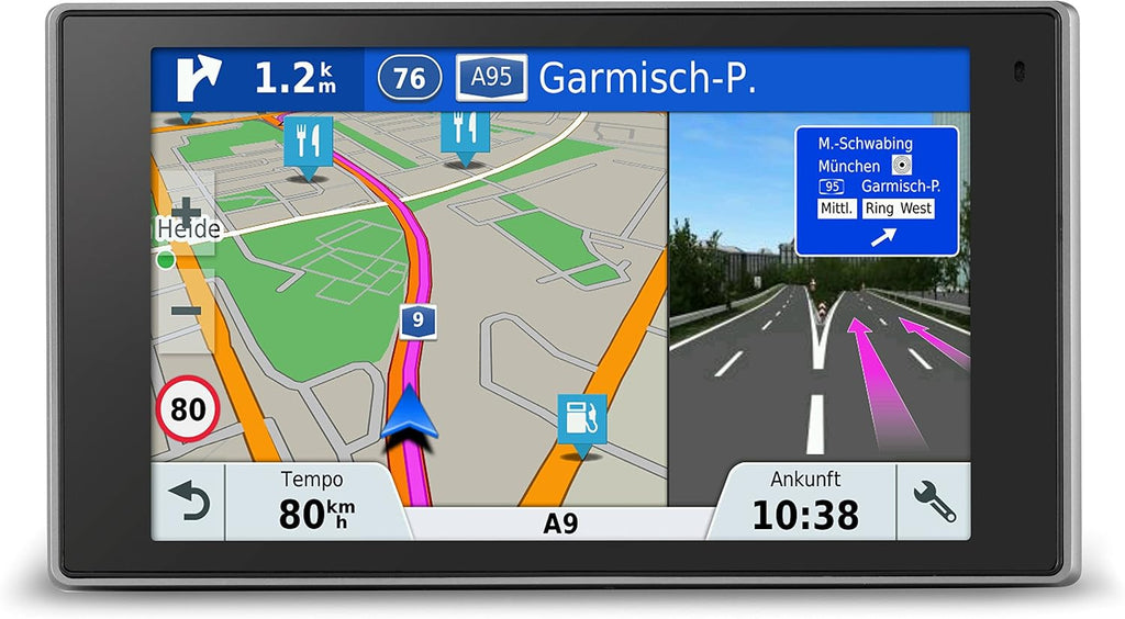 Garmin DriveLuxe 51 LMT-D 5in Wi-Fi with Magnetic Mount Europe Sat Nav Black