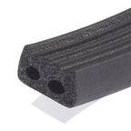 Black Large Rubber Auto & Marine Weatherseal for All Climates