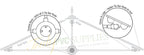 Tie Bar Threaded Rod and Cover (3m)