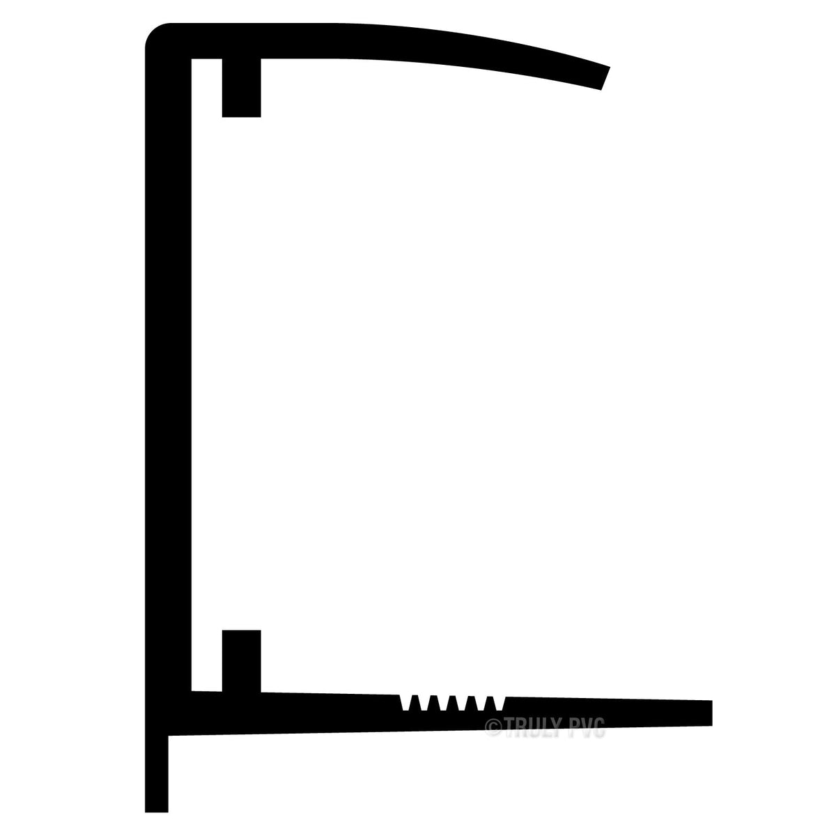25mm Polycarbonate End Closure