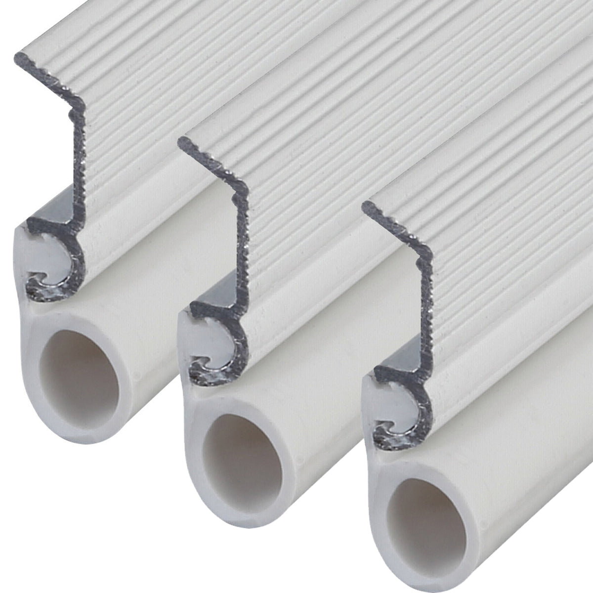 Aluminum and Vinyl Screw-on Top and Sides Door Seal Kit