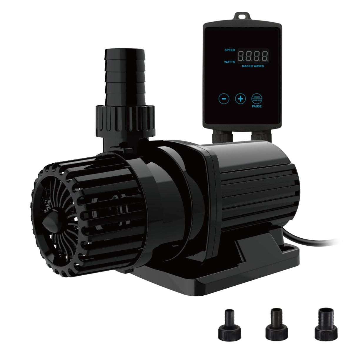 Aqua Dream 3435 GPH External & Submersible Water Pump 105W Variable Frequency with External Controller