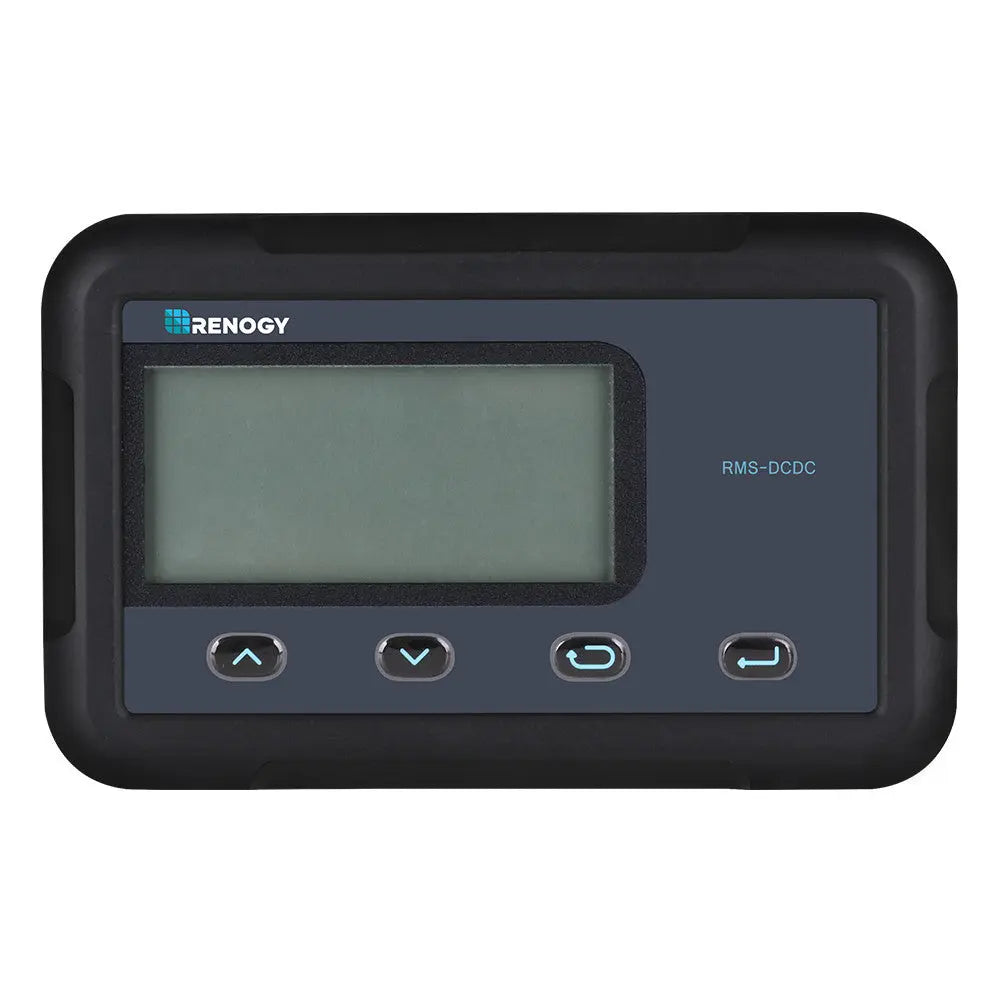 Monitoring Screen for DC-DC MPPT Battery Charger Series