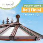 Sunwood Ridge Ball Finial