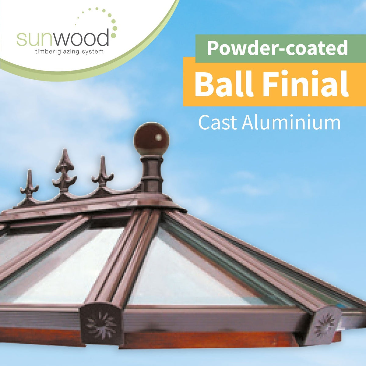 Sunwood Ridge Ball Finial