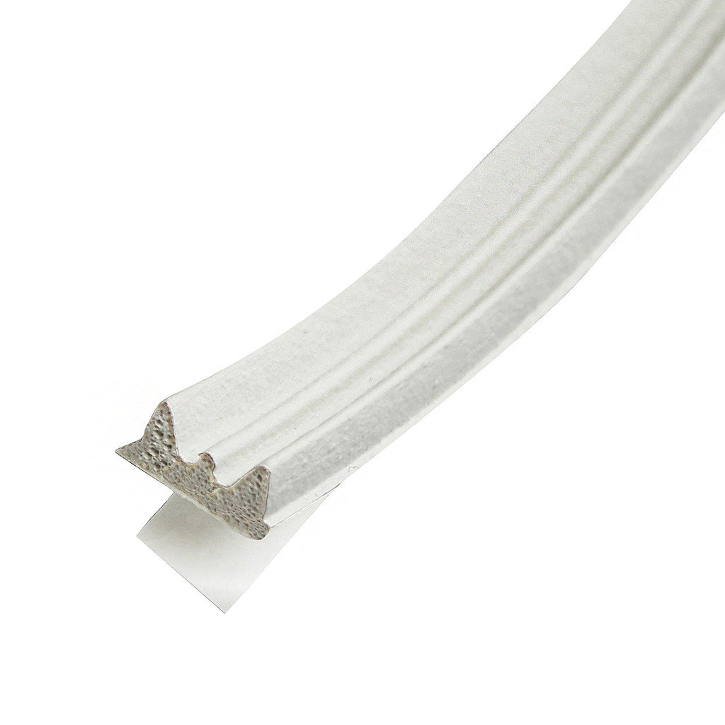 1/8 in. x 3/8 in. x 17 ft. White Premium Rubber Window Seal for Ex-Small Gaps