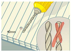 Polycarbonate Sheet Fixing Buttons (10 Pack)