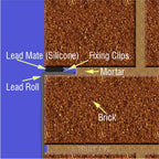 Lead Flashing Hall Clips (50 Pack)
