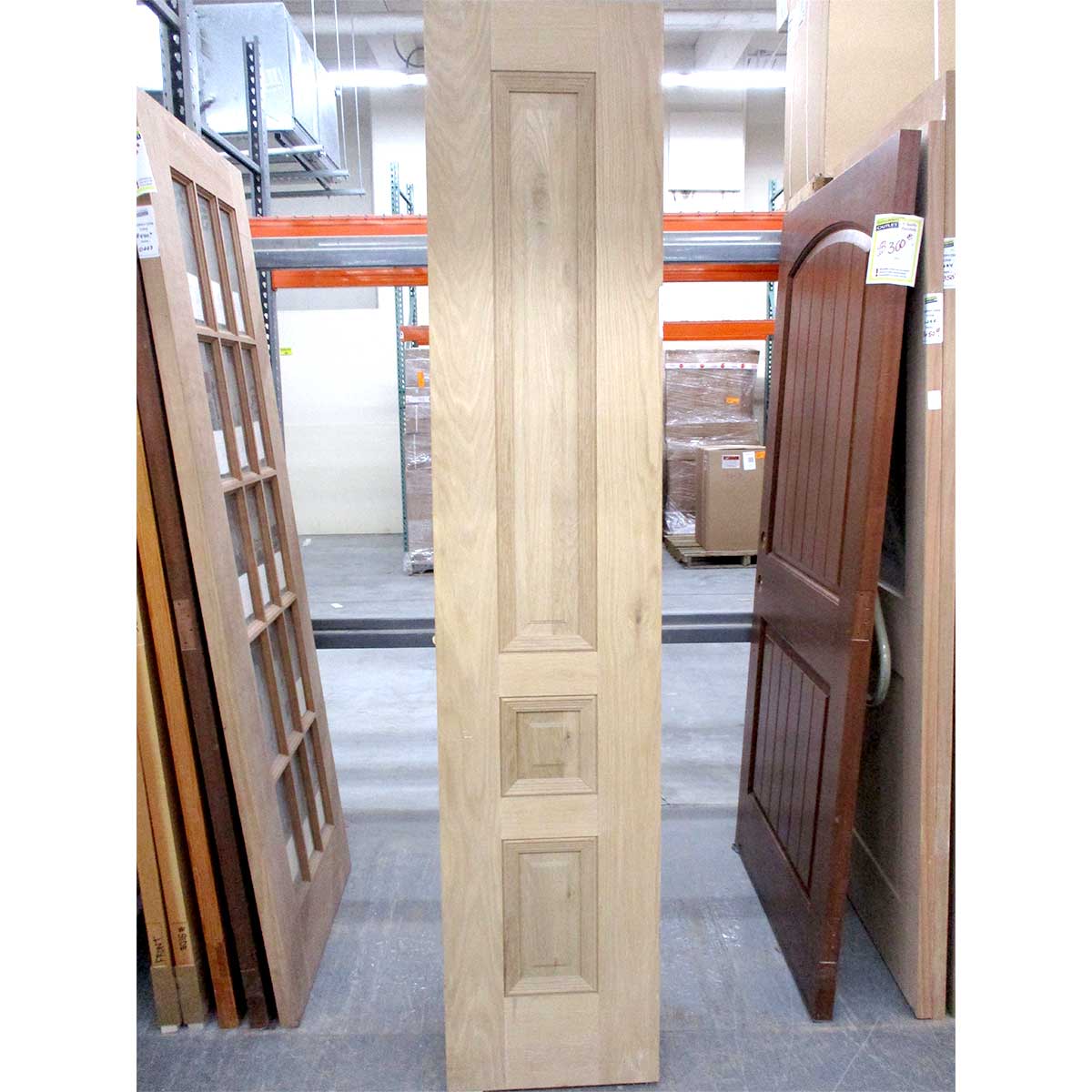 Surplus 1-3/4 Interior White Oak 3-Panel Bolection Moulding SLAB ONLY