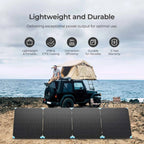 220W Lightweight Portable Solar Panel Suitcase