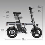 Engwe T14 Electric Bike White