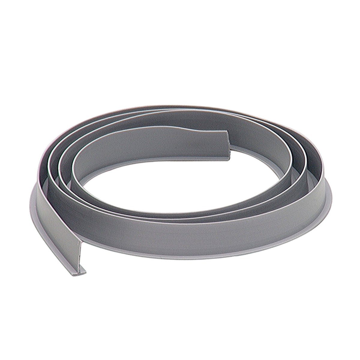 37 in. Gray Vinyl Replacement Storm Door Bottom Insert