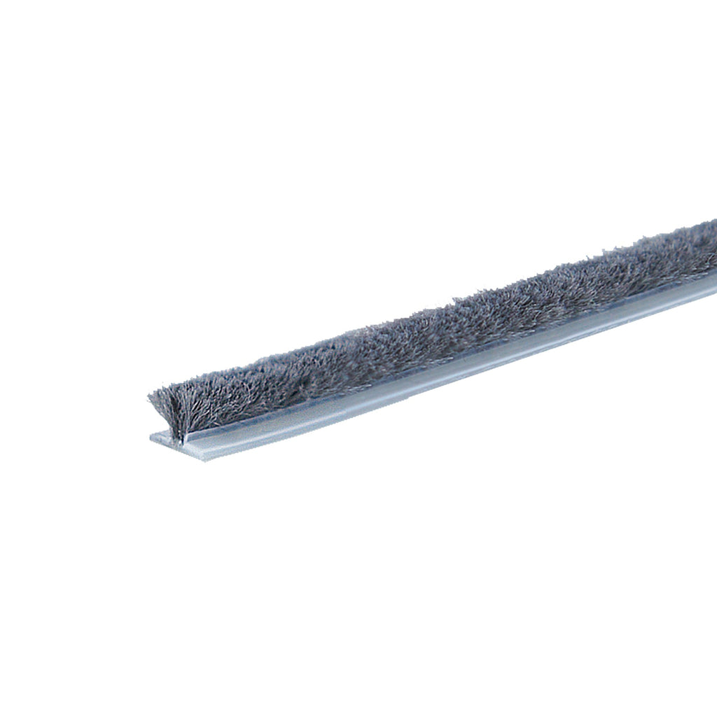 17 ft. Gray Pile Replacement Weatherseal for Storm Doors & Windows