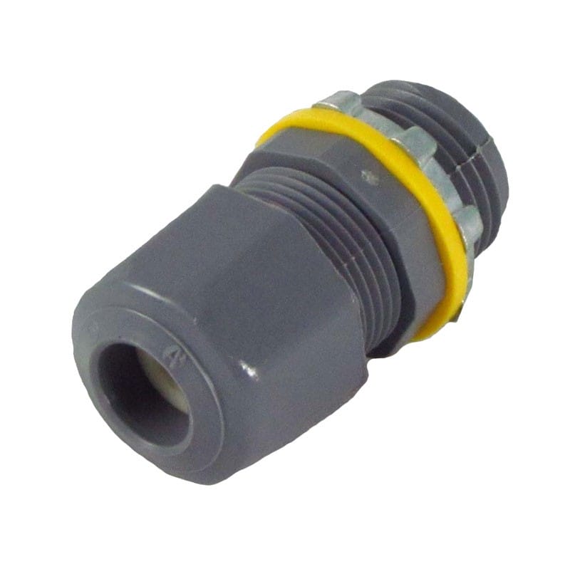 Waterproof Strain Relief 1/2" thread 2 holes for PV Wire 0.2" to 0.27"