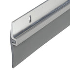 36 in. Silver Aluminum and Vinyl Economy Screw-on Door Sweep