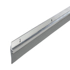 36 in. Silver Aluminum and Vinyl Economy Screw-on Door Sweep