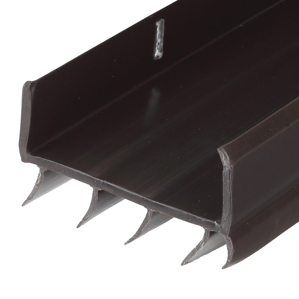36 in. Vinyl U-Shape Screw-on Under Door Seal