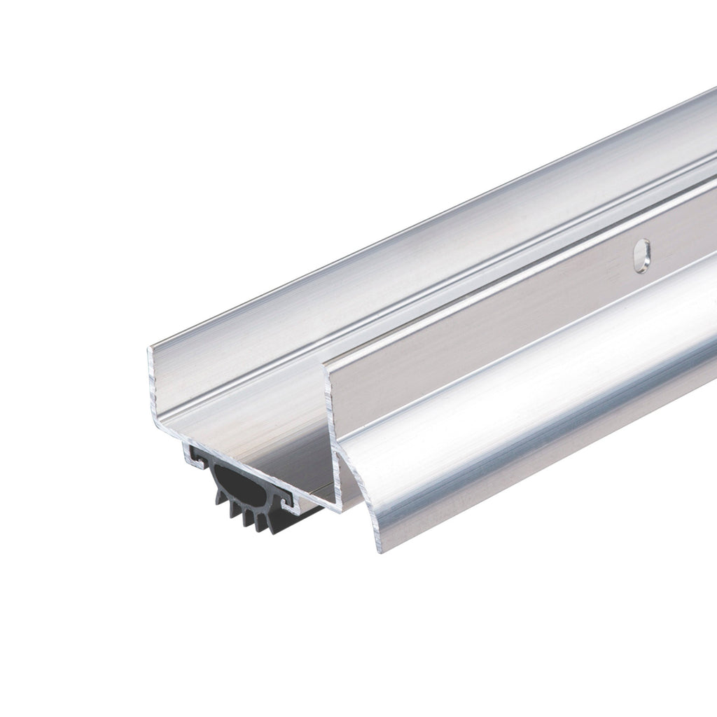 36 in. Aluminum U-Shape Screw-on Under Door Seal