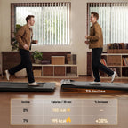 DeerRun 2026 Q2 Urban Plus Smart Walking Pad with 7% Incline for Space-Saving Active Walking