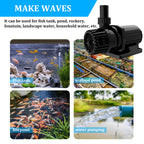 Aqua Dream 2380 GPH External & Submersible Water Pump 80W Variable Frequency with External Controller