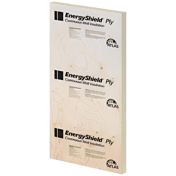 Atlas EnergyShield Ply Glass-Mat Faced 4ft x 8ft Polyiso Insulation - All Sizes