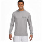 Dogfish Long Sleeve Microfiber Life Is A Beach Logo