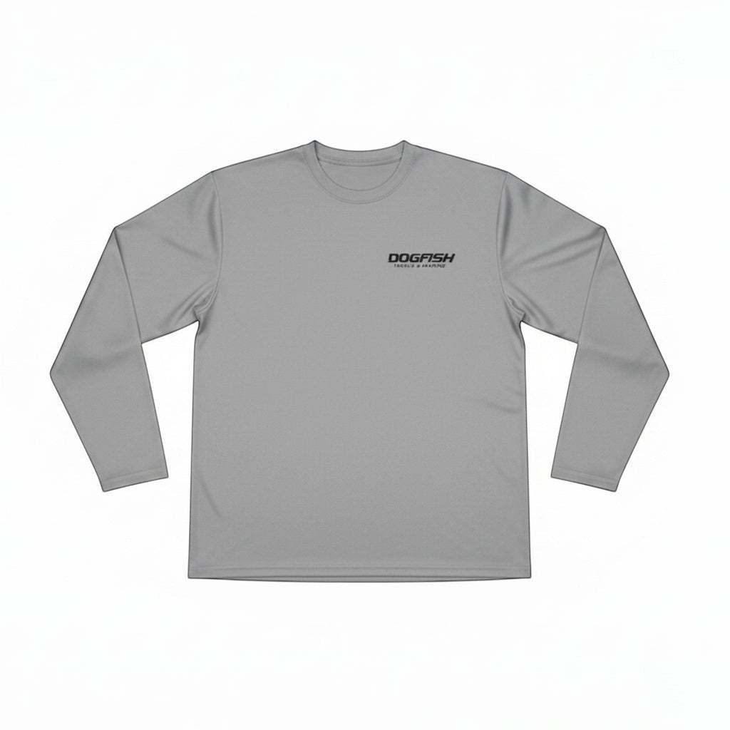 Dogfish Long Sleeve Microfiber Life Is A Beach Logo