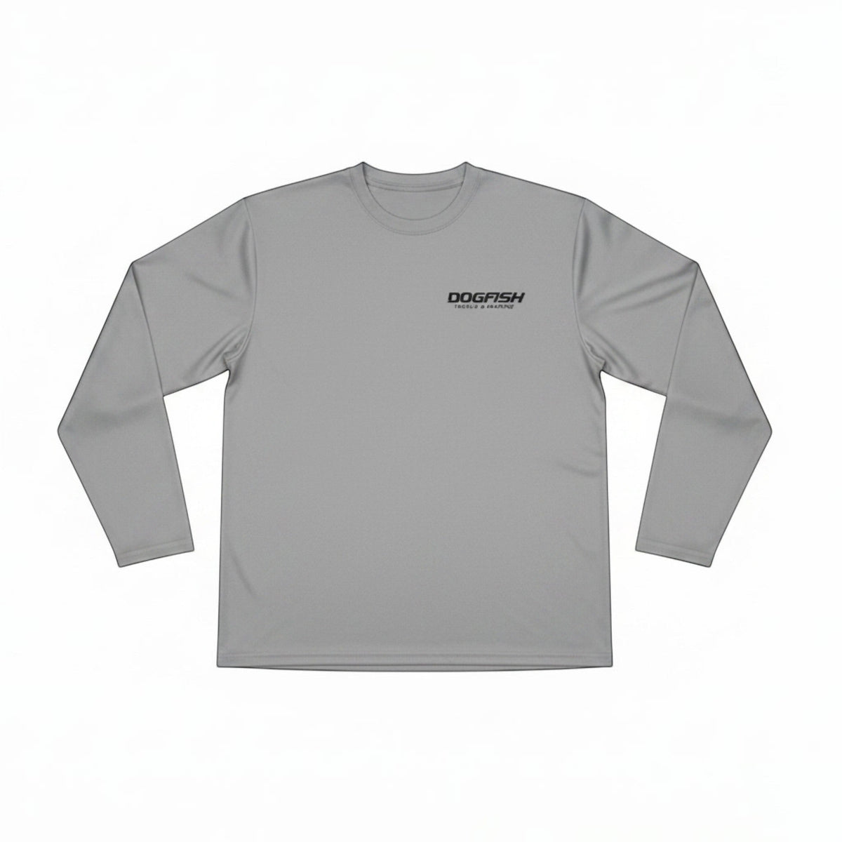 Dogfish Long Sleeve Microfiber Life Is A Beach Logo