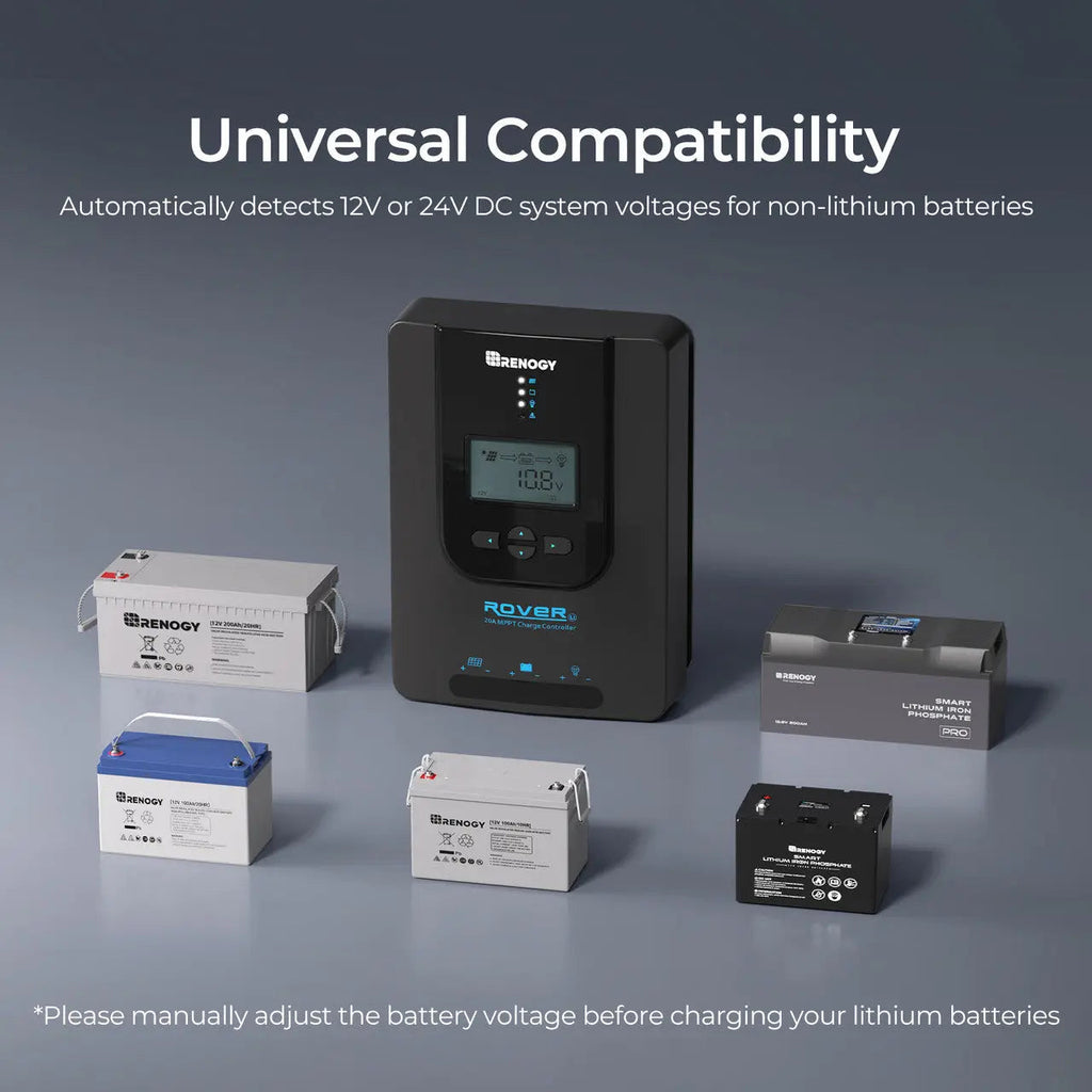 Rover Li 20 Amp MPPT Solar Charge Controller