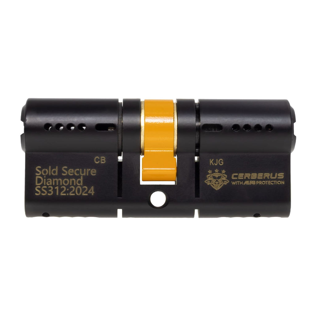 CERBERUS TS007 3* Euro Cylinder (Black)