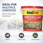 Deadfast Weedkiller Concentrate for Paths and Drives 12x 100ml Tub
