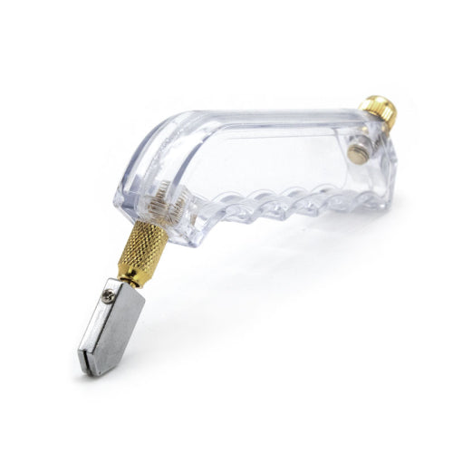 FHC Clear Pistol Grip Oil Feed Glass Cutter - 0GCP600S