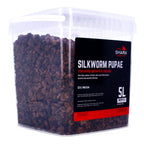 Shark Koi Pond Treats Silkworm Soldier Fly Dried Daphnia Insect Food for Fish