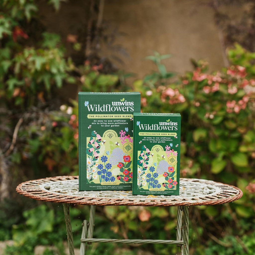Westland Unwins Easy Wildflowers Flower Seed Blend & Granular Mix 1.2kg | 3.6kg