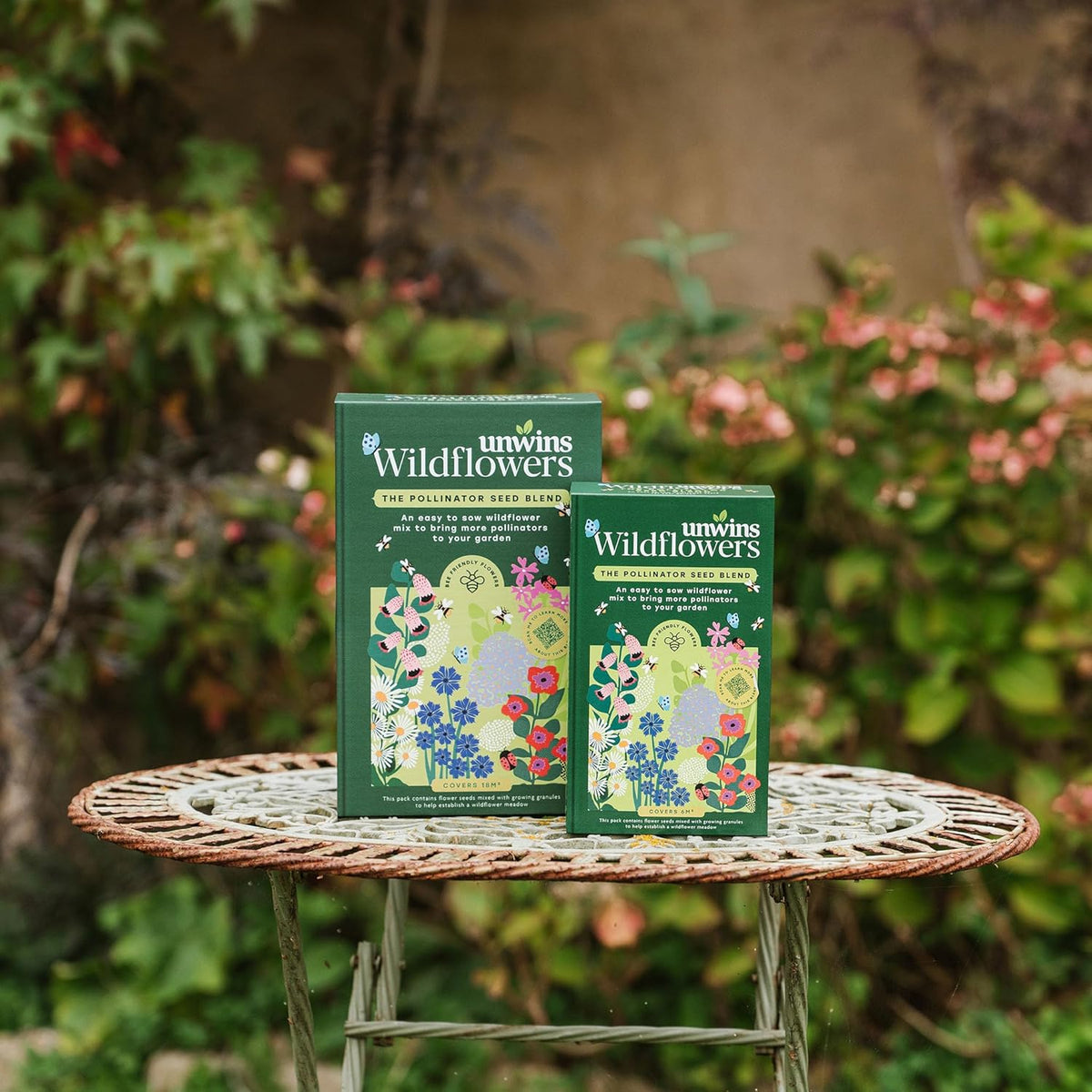 Westland Unwins Easy Wildflowers Flower Seed Blend & Granular Mix 1.2kg | 3.6kg