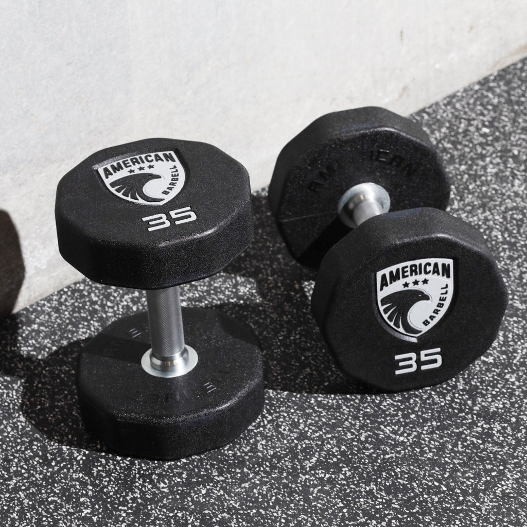 10-Sided Urethane Dumbbells