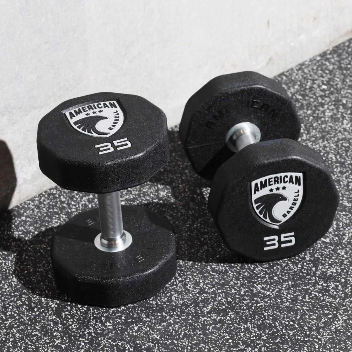 10-Sided Urethane Dumbbells