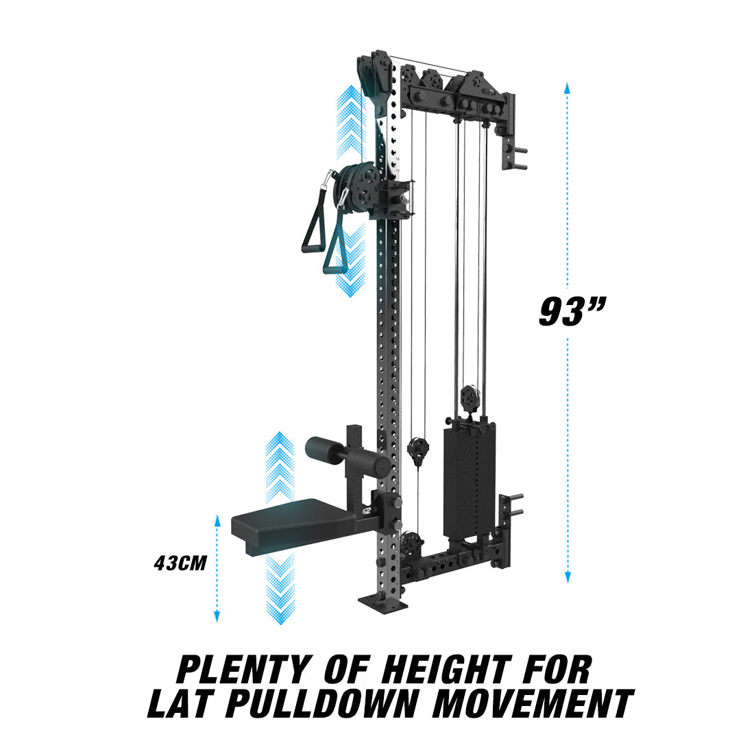 RX3 3000 Wall-Mounted Cable Tower
