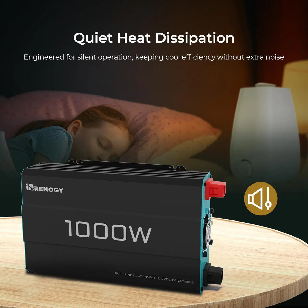 1000W 12V Pure Sine Wave Inverter