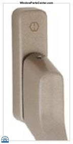 1001 - Hoppe French Casement Handle 38MM (1.5 inch) Shaft