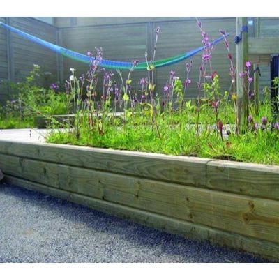 Ungrooved Landscape Timber (Planed Timber) - 90mm x 140mm x 2.35m