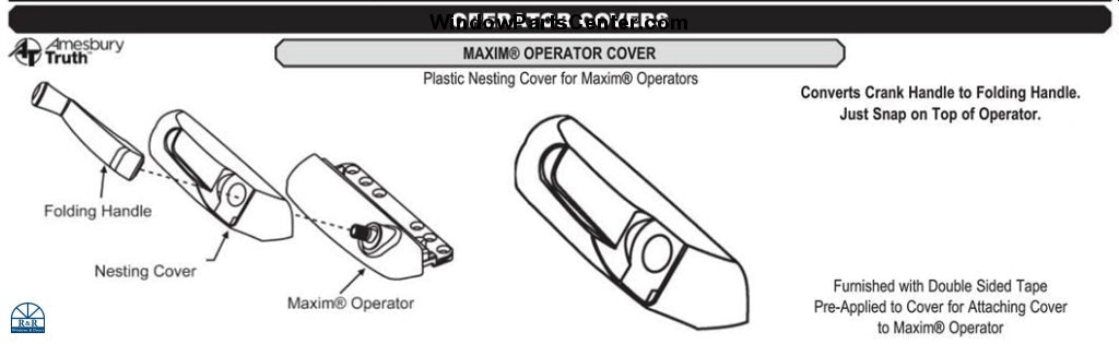 101-Cover - Cover For Amesbury Truth Maxim Operator Cover