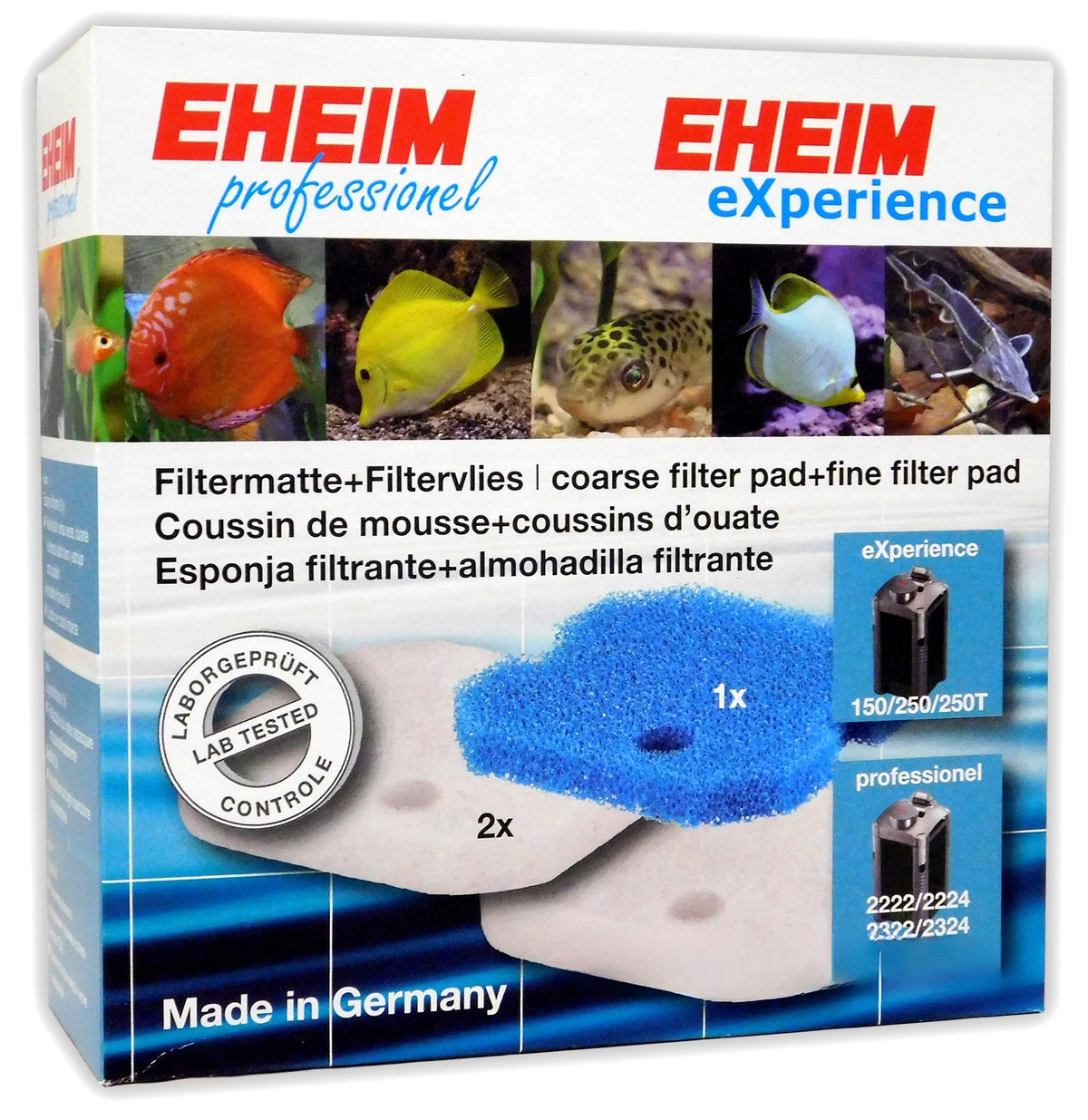 Eheim Professional Blue and White Filter Pads - 2616220