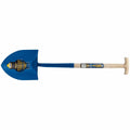 Draper Solid Forged Round Mouth Shovel - T Handle with Ash Shaft
