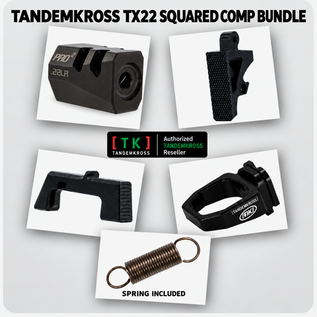 Tandemkross Taurus TX22 Pro Squared Comp Bundle