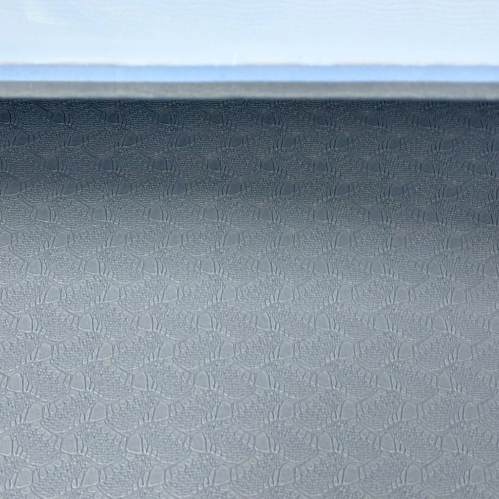 Muscle Motion Yoga Mat - Reversible - Grey Blue / Baby Blue