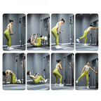 Muscle Motion Wall Mounted Functional Trainer-Double Stack - Lifestyle Series