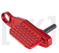 Tandemkross Accelerator Thumbledge for Ruger Mark IV 22/45 Red