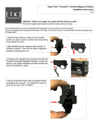 TANDEMKROSS Fireswitch Extended Magazine Release for Ruger® 10/22®